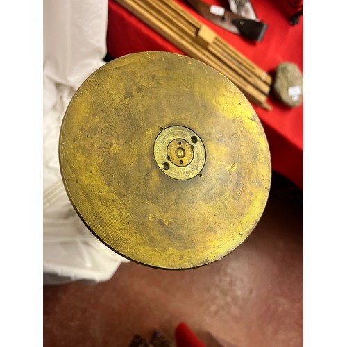 151 - LARGE BRASS SHELL CASING(2ft TALL)