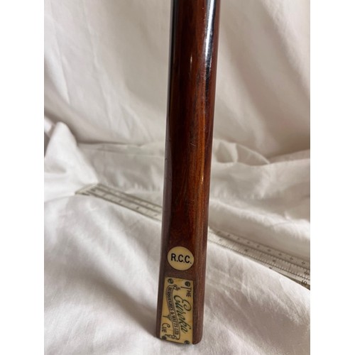 128 - METAL CASED BURROUGHES & WATTS LTD, FIRST EDITION 'EUREKA' SNOOKER CUE