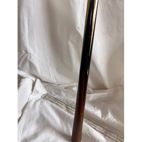 128 - METAL CASED BURROUGHES & WATTS LTD, FIRST EDITION 'EUREKA' SNOOKER CUE