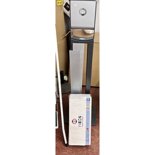 4 - INEOS 1500 HAND SANITISER DISPENSER & REFILLS(POWERS ON A/F)