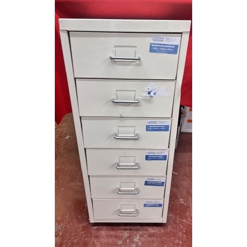 5 - METAL 6 HIGH FILE CABINET