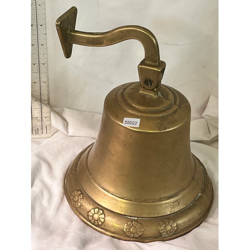 144 - BRASS WALL/SHIPS BELL