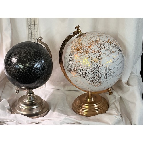 150 - 2 DESK GLOBES