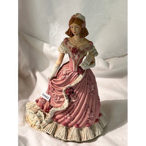 172 - WEDGWOOD SPINK 'THE CORONATION BALL' FIGURE