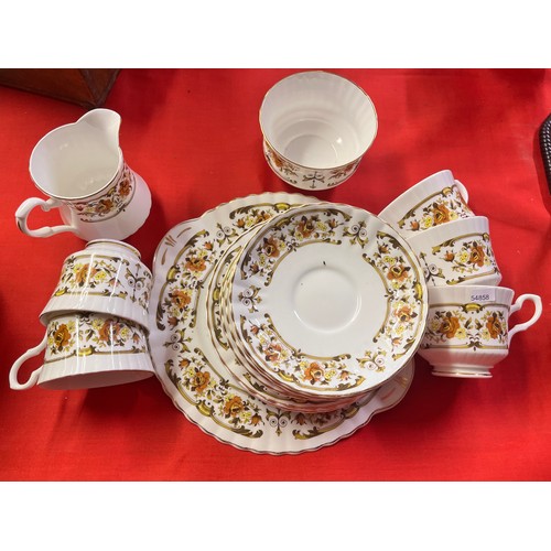 220 - ROYAL STAFFORD 'CLOVELLY' PART TEA SET