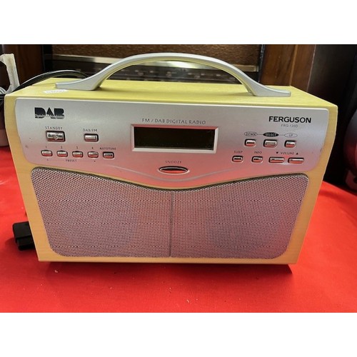 241 - FERGUSON DAB RADIO WITH POWER LEAD