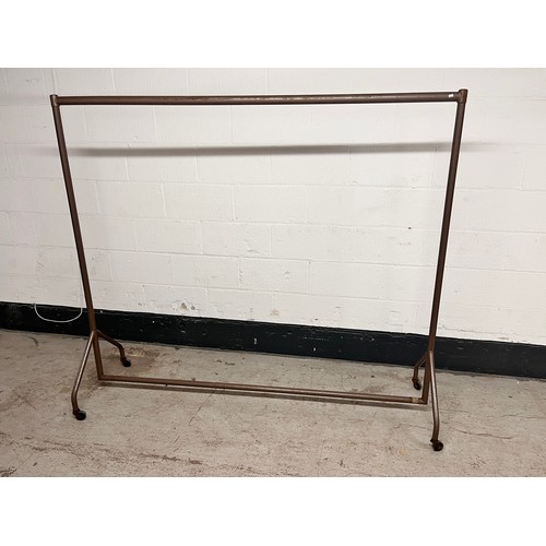 11 - LARGE METAL CLOTHES RAIL