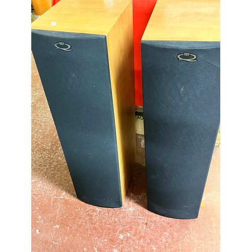 287 - PAIR OF KEF Q35.2 SPEAKERS (A/F)