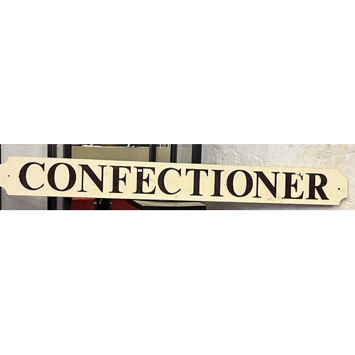 36 - CONFECTIONER WALL SIGN