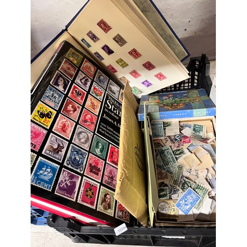 89 - BASKET OF STAMPS