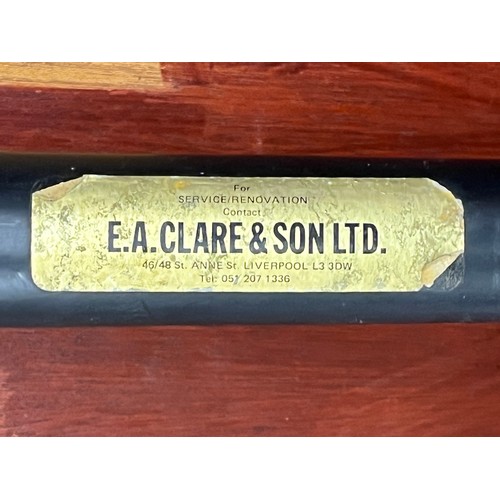 93 - VINTAGE CASED SNOOKER CUE