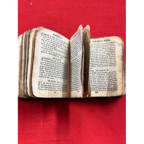 108 - VINTAGE MINIATURE PRAYER BOOK