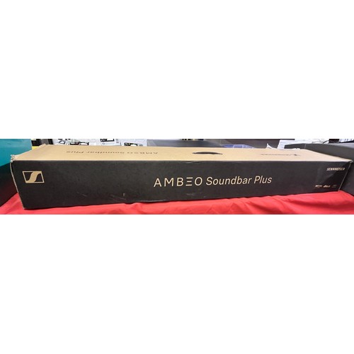 143 - BOXED SENNHEISER AMBO SOUNDBAR PLUS (A/F)