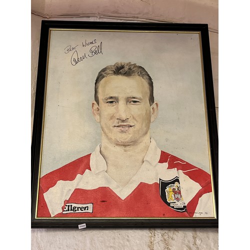 19 - FRAMED & SIGNED DEAN BELL OIL ON CANVAS