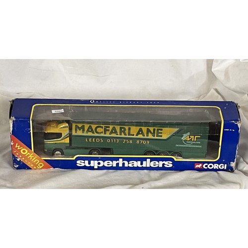 126 - BOXED CORGI SUPERHAULERS MACFARLANE LORRY