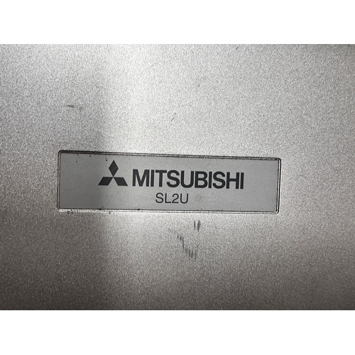 187 - CASED MITSUBISHI PROJECTOR WITH REMOTE(A/F)