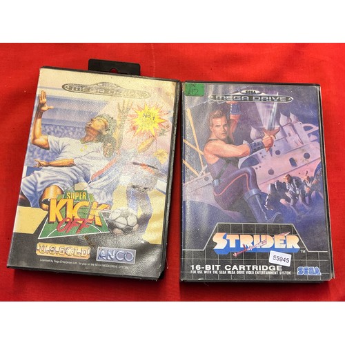 210 - 2 VINTAGE SEGA MEGA DRIVE GAMES