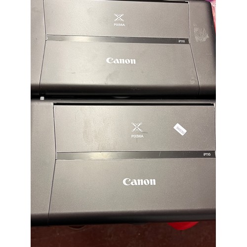 223 - 4 CANON PIXMA iP110 PORTABLE PRINTERS(A/F)