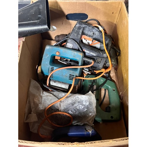 65 - BOX OF POWER TOOLS(A/F)