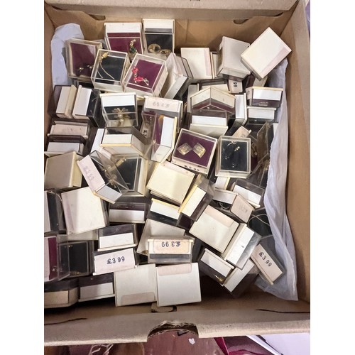 223 - BOX OF BOXED EARRINGS(NEW)