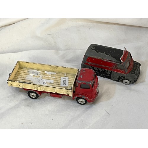 228 - 2 VINTAGE CORGI VEHICLES