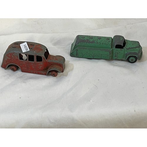 242 - 2 VINTAGE DINKY VEHICLES