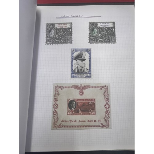 248 - STAMP ALBUM OF GERMAN STAMPS & EPHEMERA