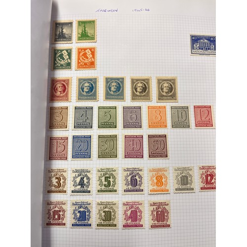 248 - STAMP ALBUM OF GERMAN STAMPS & EPHEMERA