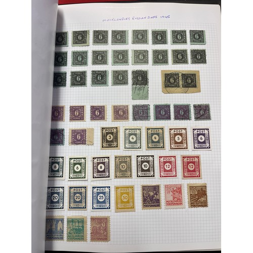 248 - STAMP ALBUM OF GERMAN STAMPS & EPHEMERA