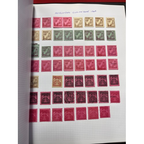 248 - STAMP ALBUM OF GERMAN STAMPS & EPHEMERA