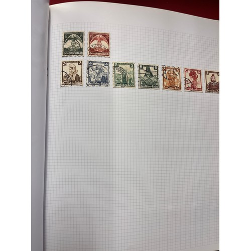 248 - STAMP ALBUM OF GERMAN STAMPS & EPHEMERA