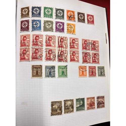 248 - STAMP ALBUM OF GERMAN STAMPS & EPHEMERA