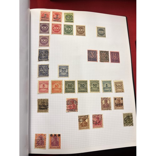 248 - STAMP ALBUM OF GERMAN STAMPS & EPHEMERA