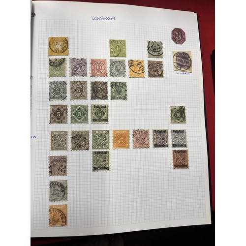 248 - STAMP ALBUM OF GERMAN STAMPS & EPHEMERA