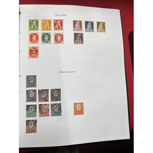 248 - STAMP ALBUM OF GERMAN STAMPS & EPHEMERA