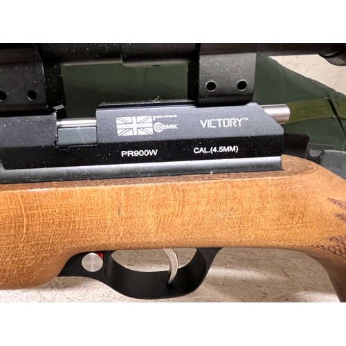 283 - PROSHOT VICTORY 4.5mm AIR RIFLE WITH 3-9X40 SCOPE & CASE