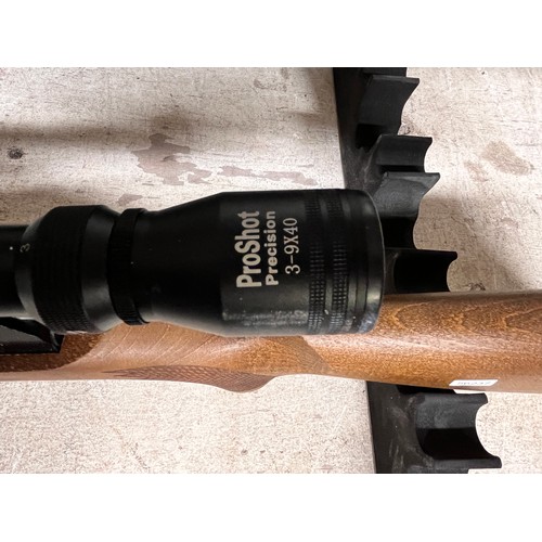 283 - PROSHOT VICTORY 4.5mm AIR RIFLE WITH 3-9X40 SCOPE & CASE