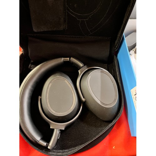 335 - CASED SENNHEISER HEADPHONES (A/F)