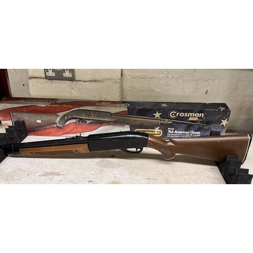 288 - BOXED CROSMAN AMERICAN CLASSICS 766 .177 AIR RIFLE(RESERVED AT £75)