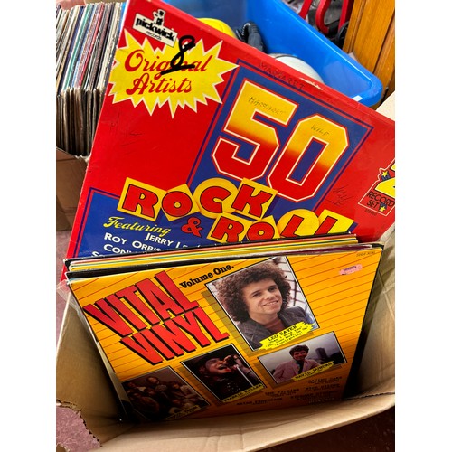 38 - BOX OF LPS