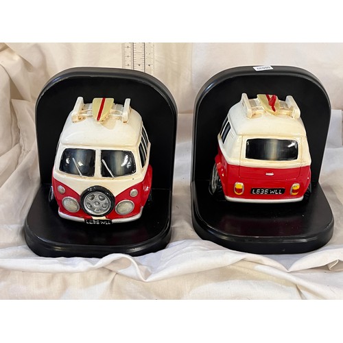 225 - VW CAMPERVAN BOOKENDS