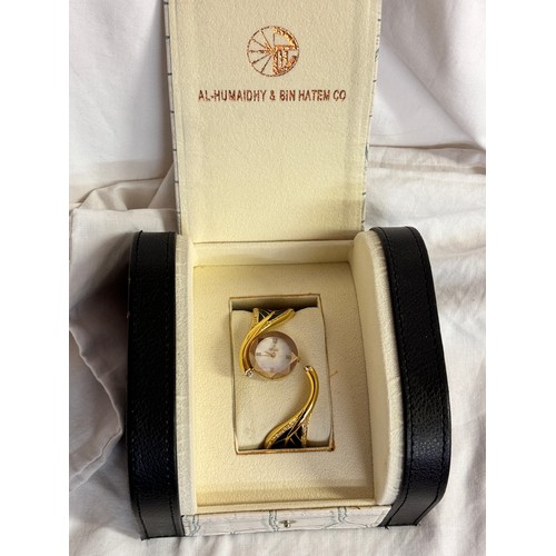 219 - CASED AL-KUMAIDHY BIN HATEM CO LADIES WATCH