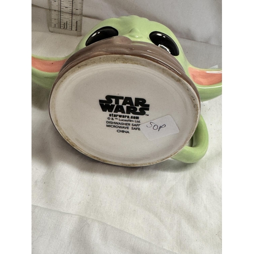 142 - STAR WARS 'YODA' MUG