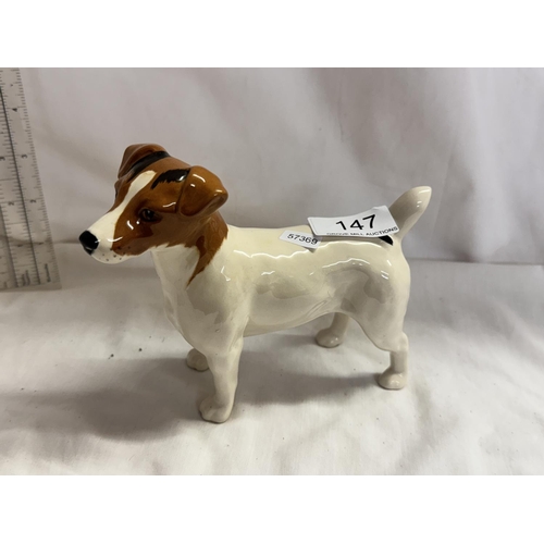 147 - BESWICK JACK RUSSELL FIGURE