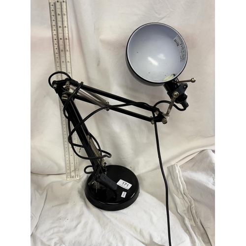 171 - BLACK ANGLEPOISE LAMP (GWO)