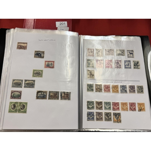 204 - ALBUM OF WORLD WIDE STAMPS