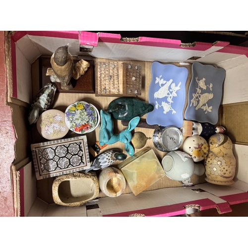 76 - BOX OF COLLECTABLES