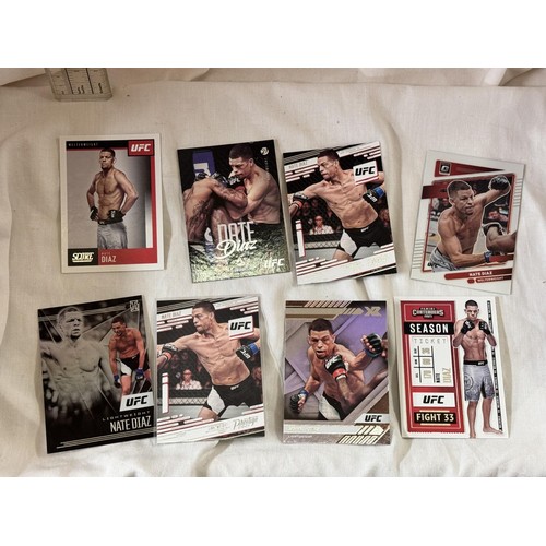 213 - COLLECTION OF NATE DIAZ CARDS