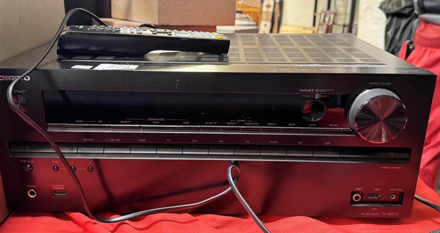 ONKYO TXNR515 AV RECEIVER(A/F)