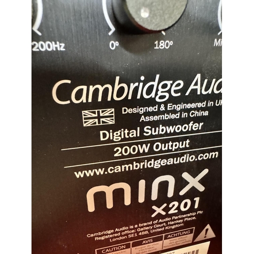 296 - CAMBRIDGE AUDIO MINX 201(A/F)